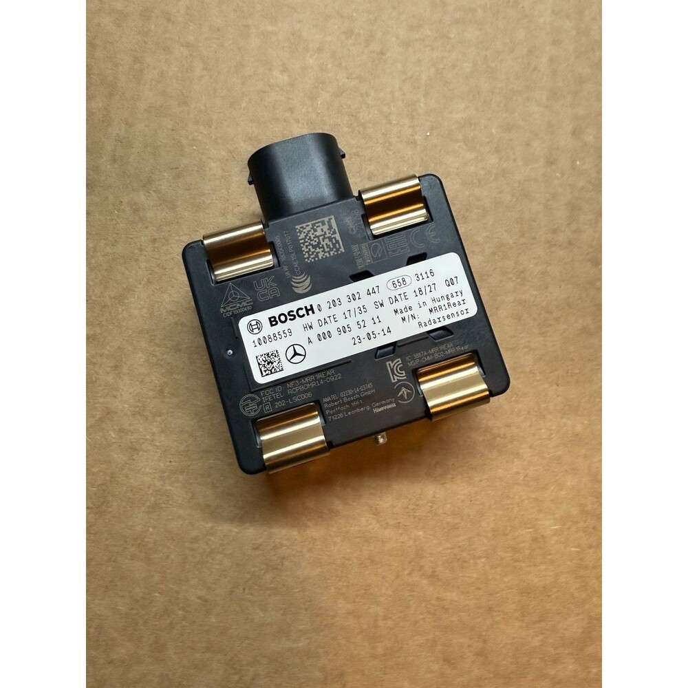 Mercedes-Benz A0009055211 Radar Sensor Bosch MRR Rear NEW OEM Original Genuine